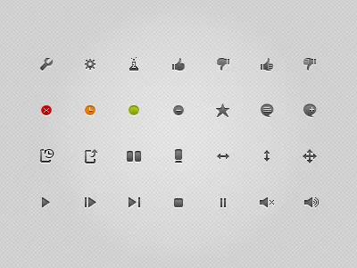 16px Icons - Page 2 16px black grey icon icons pixel small ui web