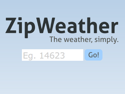 ZipWeather zipweather