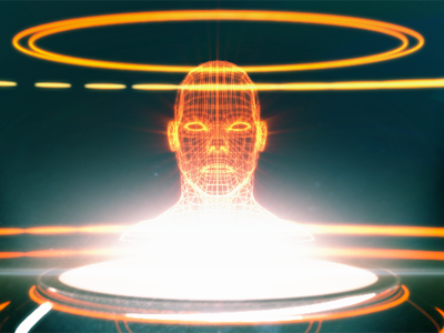 Hologram c4d compositing motion graphics