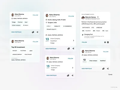 Investment app components 2 branding componets investment investment app mobile saas ui ux