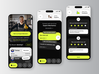 Car Mechanic Finder Mobile App Design app design booking app car mobile app electric car app finder app maps mechanic finder app mobile app product design rental app rental car app tesla ui