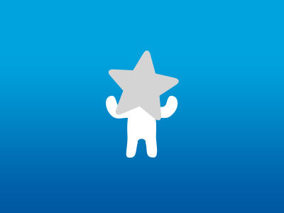 Drawing a character for a kids website blue character photoshop step by step