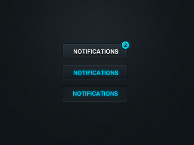 Neo UI Kit black blue clean dark elements icons interface modern pixel perfect ui web