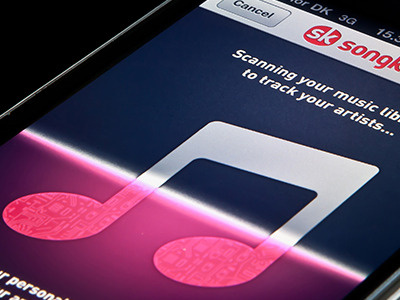 Songkick iphone ui