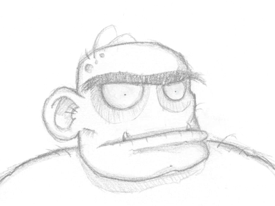 Grug brute illustration sketch