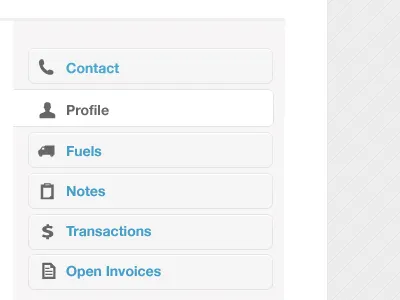subnav icons subnav web app