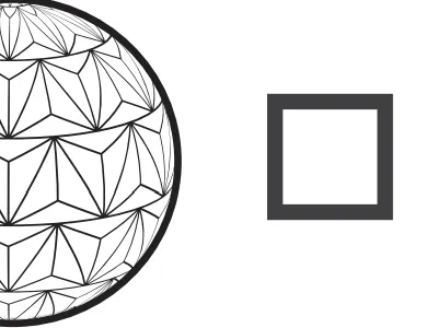 Rejected Triangle Logo Concept glyph logo reject triangle wordmark