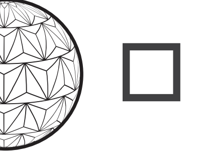 Rejected Triangle Logo Concept glyph logo reject triangle wordmark