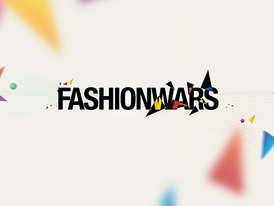 Fashionwars digitalart fashion logotype webdesign