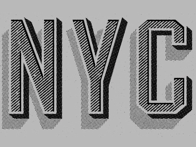 NYC shirt apparel lettering new york type