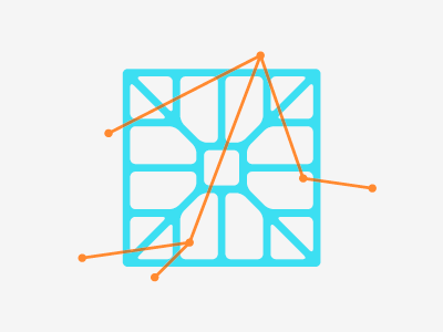 Connect connections dots rooftop skylight