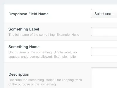 "New Something" expressionengine fields form interface ui ux