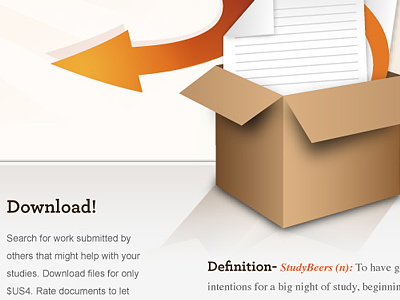 Studybeers UI box documents downloads