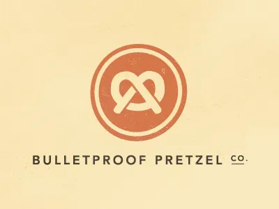 Bulletproof Pretzel Co. 3e bpwd mark pretzel thicklines type:face=avenir