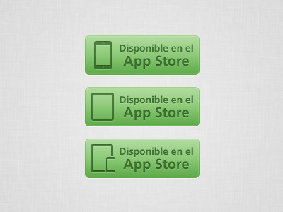 Availability appstore button green ipad iphone