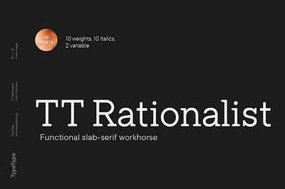 TT Rationalist branding font classic clean contemporary corporate branding corporate design cyr cyrillic cyrillic font editorial design functional functionalist header font headline font tt rationalist