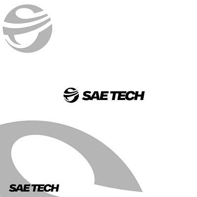 saetech branding design graphic design icon logo modern vector