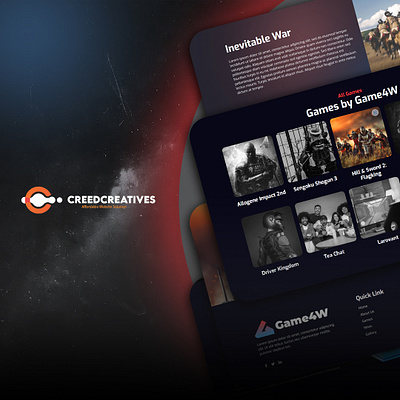 Elevating Gaming Experiences with Cutting-Edge Design agency creativ ui userexperience userinterface web development website