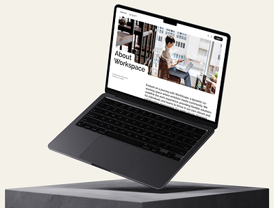 WorkScape About Page – Co-Working Space Website Framer Template co working community co working space coworking life coworking values facilities ui framer template framer templates modern web design office space professional spaces ui design ui inspiration ui showcase ui trends ui ux design website framer website template workspace website