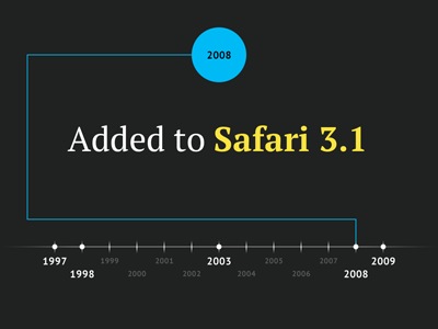 Modern Web Typography colorado design drupal font face timeline typography