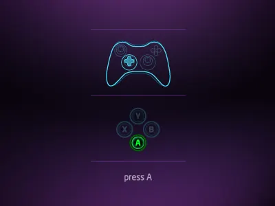 Non Humans Are Tasty: Controller Icons game gamepad gaming gradients icon icons ui xbox