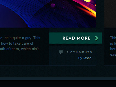 Blog article blog button web website