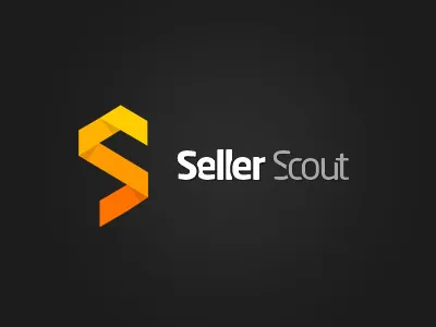 SellerScout logo grey logo scout sell white yellow