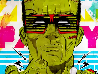 Party Monster illustration party monster ramiro galan