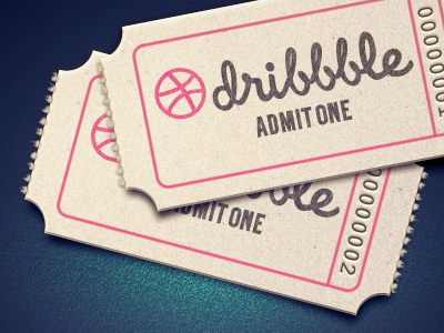 Dribbble invites giveaway adobe fireworks dribbble fireworks giveaway icon illustration invite ticket vector