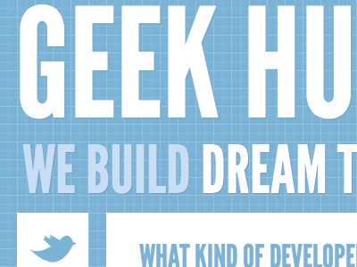 Geek Hunt blue