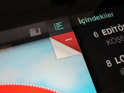 Bookmark for Magazines curl ipad iphone magazine page