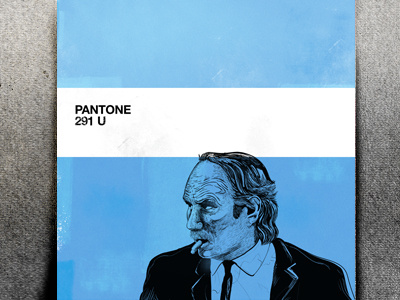 Mr. blue illustration mr. blue pantone reservoir dogs