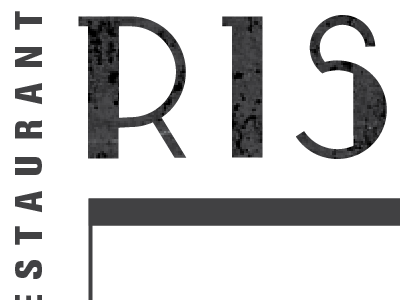 Ristorante design graphic italian masters signage sva type design typography