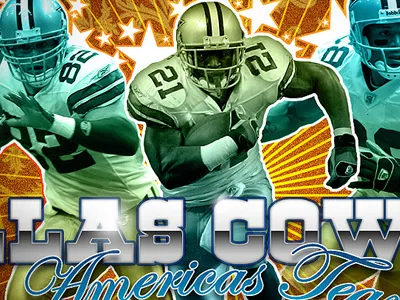 Dallas Cowboys animation dallas cowboys graphic design ramiro galan