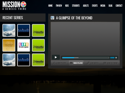 Media Player genesis icons media player video wordpress