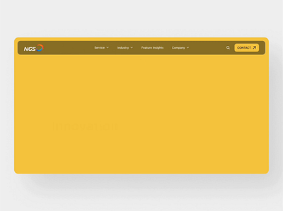 NGS - UI Website Herobanner animation components design system ngs redesign ui ui kit ux website