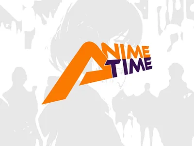 Anime Time Logo anime branding design graphic design illustration inspire logo logotype manga movie serial time tv typography vector