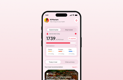 DietBloom creative design design figma mobile app mobile design product design ui