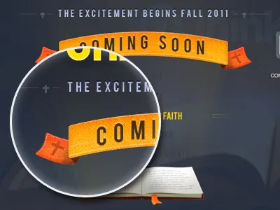 Mockup bible christian church coming soon launching movie poster