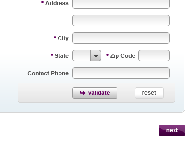 Alternate Button button form ui