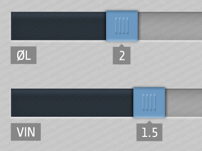 Tax Free Calculator Closeup iphone slider ui