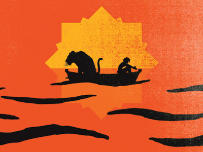 Life Of Pi Poster books design illustration poster