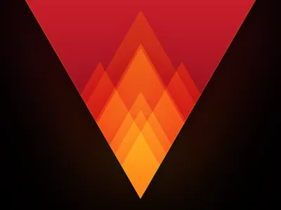 Jealousy color diamond fire ire jealousy lysergic palette triangle