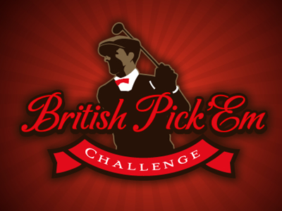 British Pick 'Em (NOT USED) banner golf logo sports