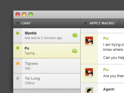 Chat widget app chat ui ux widget