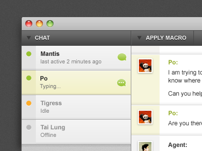 Chat widget app chat ui ux widget