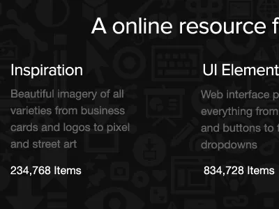 New Creattica black creattica white