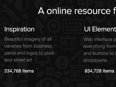 New Creattica black creattica white