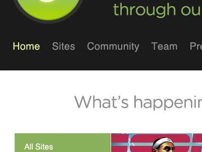 New Envato! black envato green