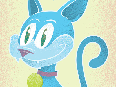 CRUSTY KITTY SMILES cartoon crust for fun kitty